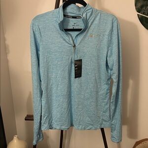 NWT Nike Light Blue Dri-FIT Long Sleeve Shirt